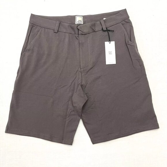 Swet Tailor Men's Gray‎ The EveryDay Chino Short NWT Size 33 - Picture 1 of 5